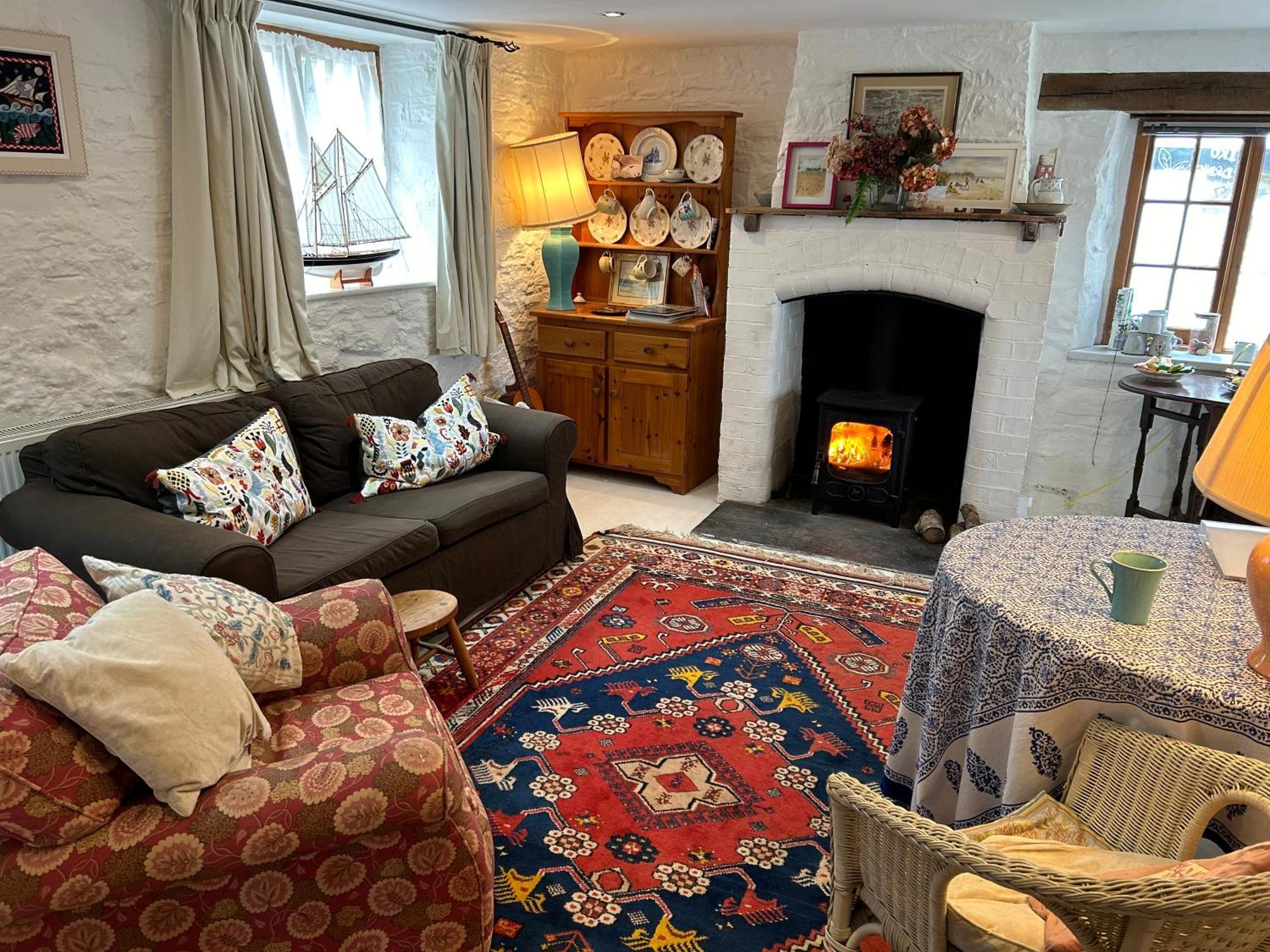 Cosy Boathouse Cottage By The Sea With Log Burner Bucks Mills Kültér fotó